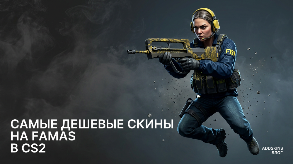 Самые дешевые скины на FAMAS в CS2