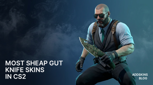 Most sheap ★ Gut Knife skins in CS2