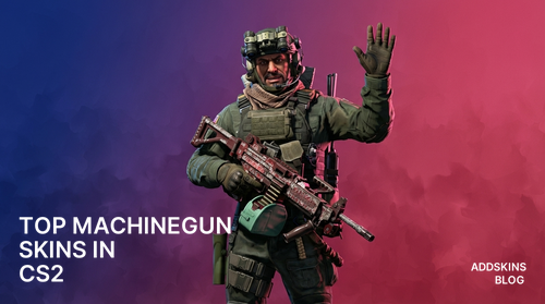 Top machinegun skins in CS2