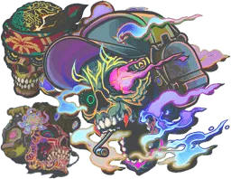 Sugarface 2 Stickers
