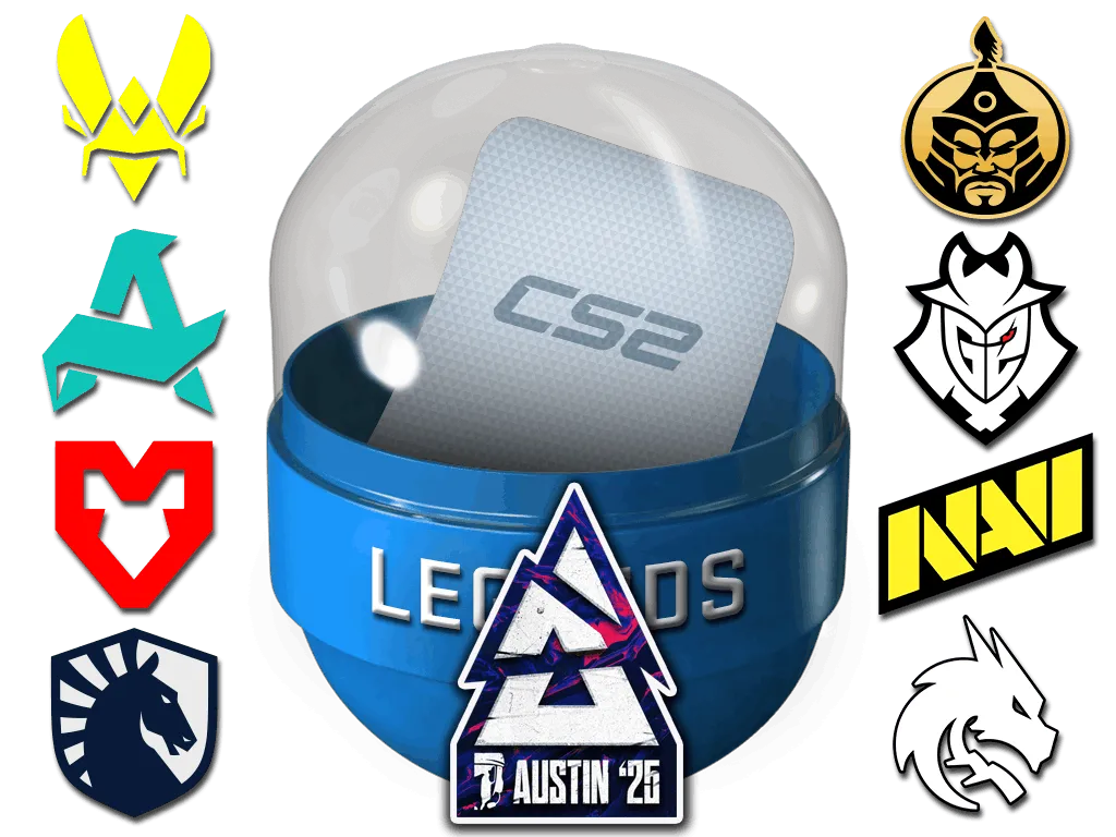 Austin 2025 Legends Stickers
