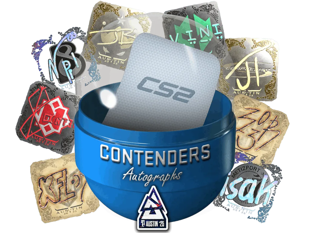 Austin 2025 Contenders Autograph Stickers