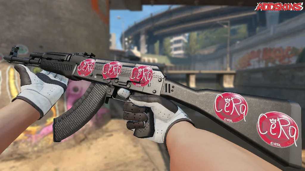 Sticker | CeRq | Katowice 2019 inspecting