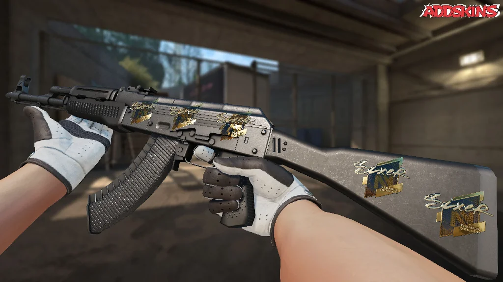 Sticker | SIXER (Gold) | Boston 2018 inspecting