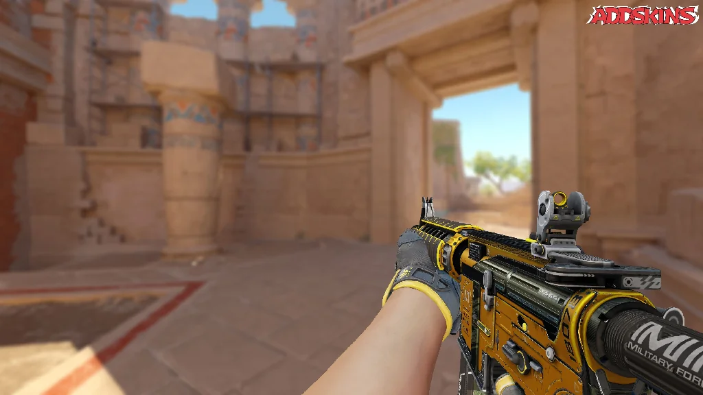 M4A4 | Buzz Kill holding