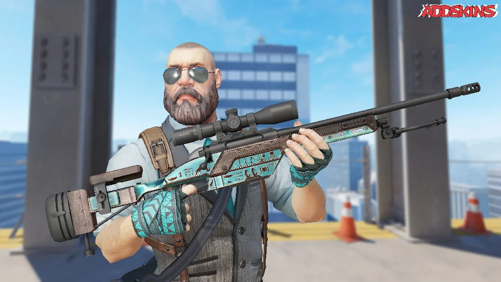 SSG 08 | Azure Glyph pose-1