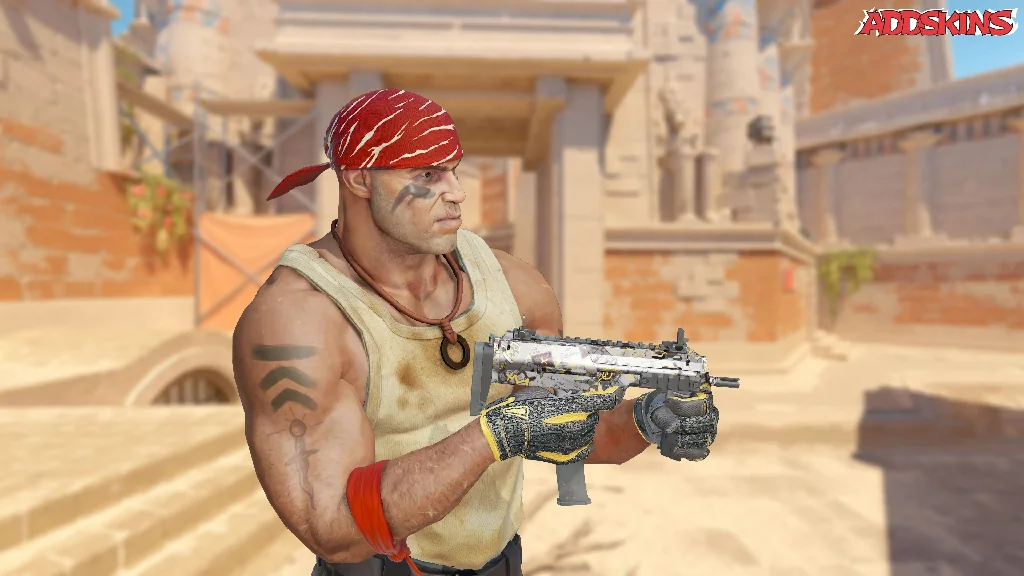 MP7 | Vault Heist pose-3