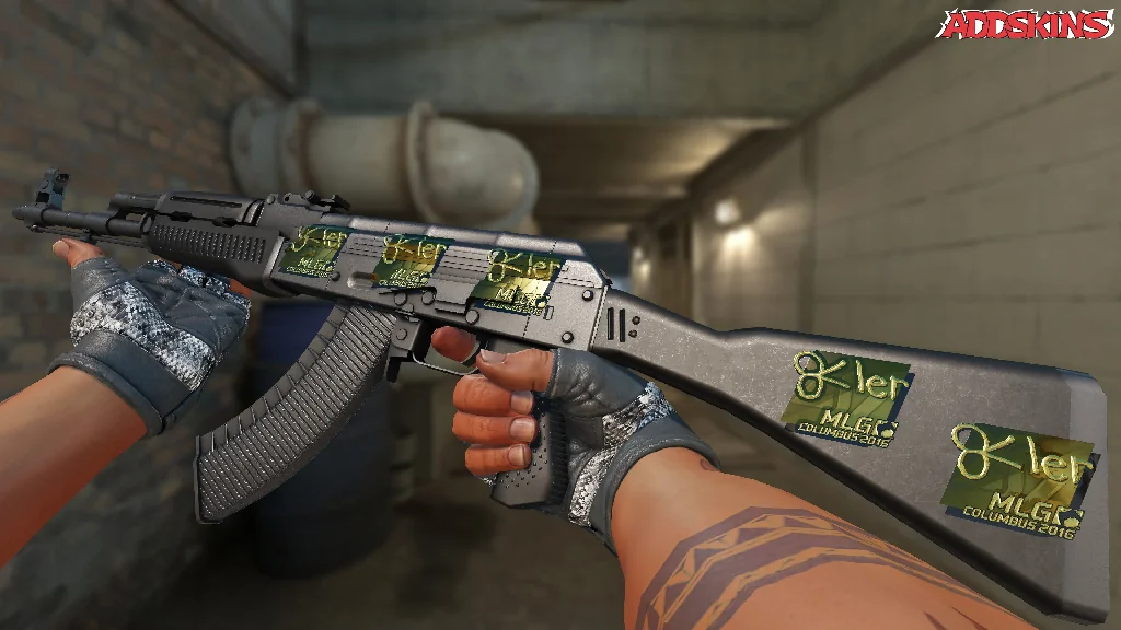 Sticker | reltuC (Gold) | MLG Columbus 2016 inspecting