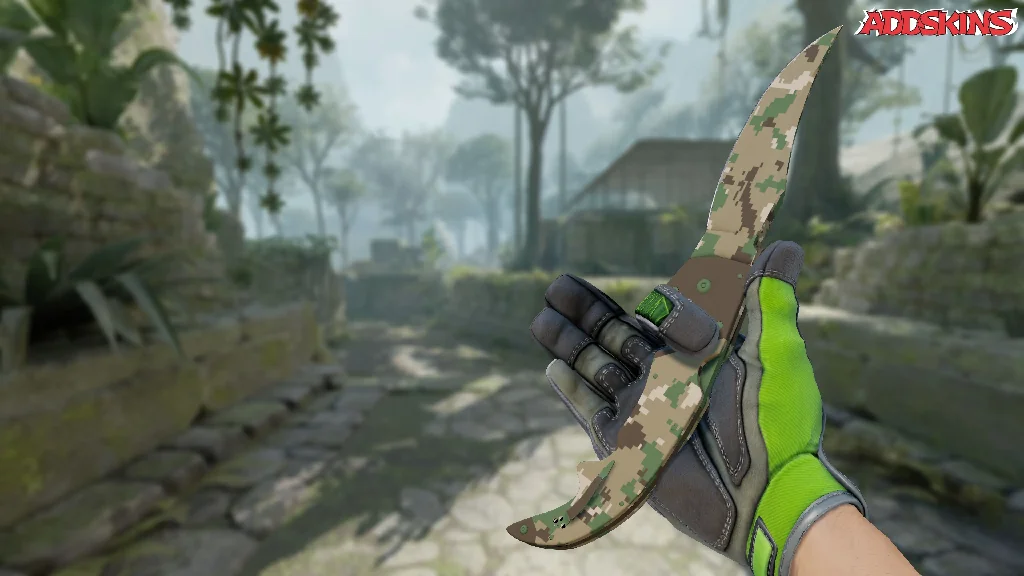 ★ Falchion Knife | Forest DDPAT inspecting