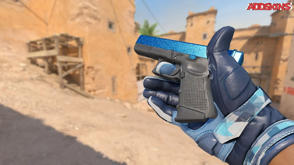 Glock-18 | Twilight Galaxy inspecting
