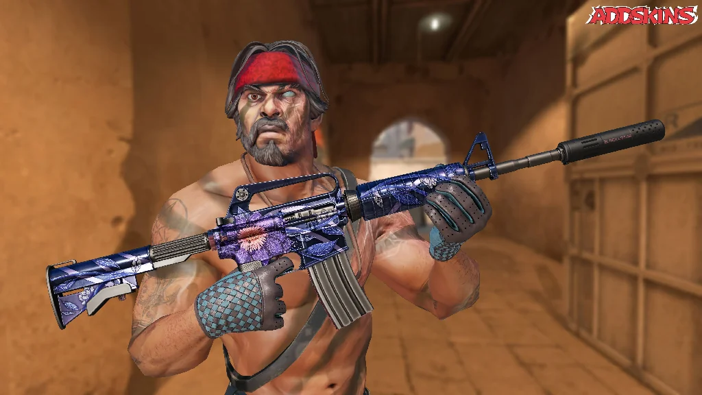 M4A1-S | Black Lotus pose-1