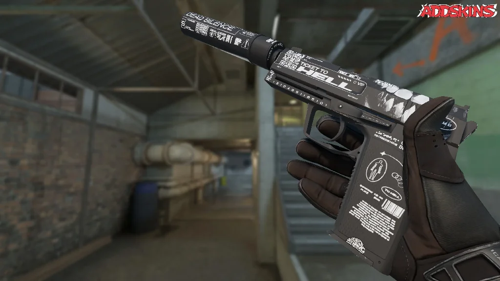 USP-S | Ticket to Hell inspecting