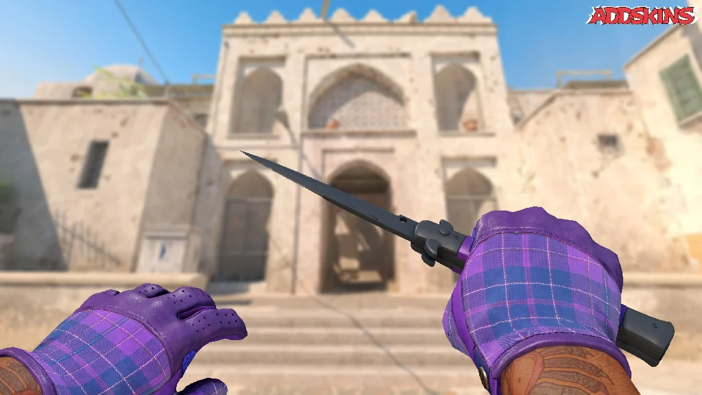 ★ Stiletto Knife | Ultraviolet holding
