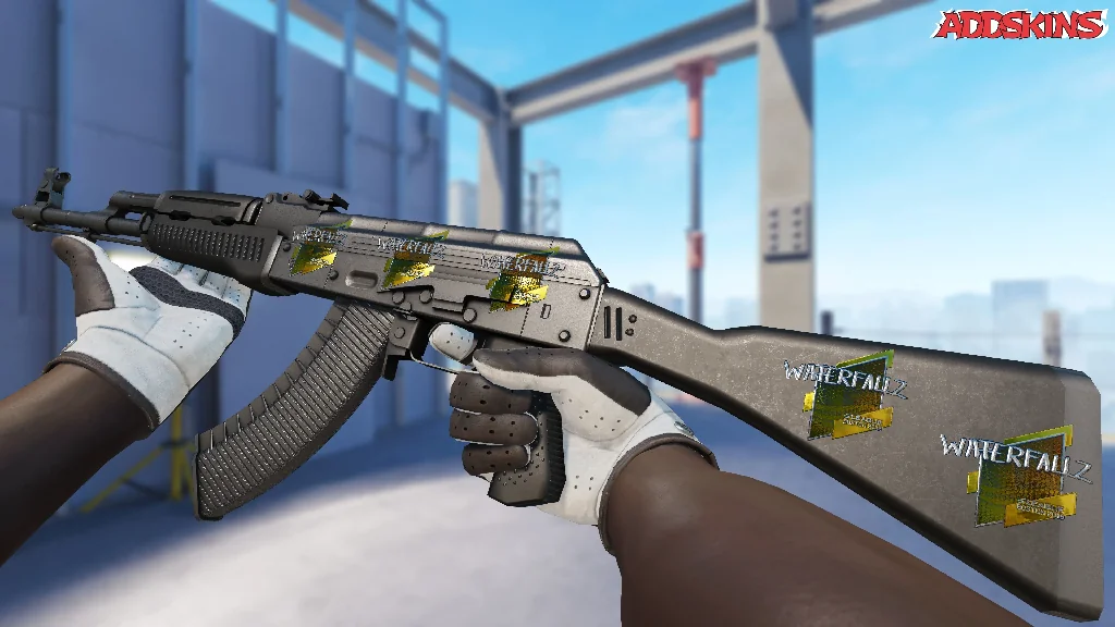 Sticker | waterfaLLZ (Foil) | Boston 2018 inspecting