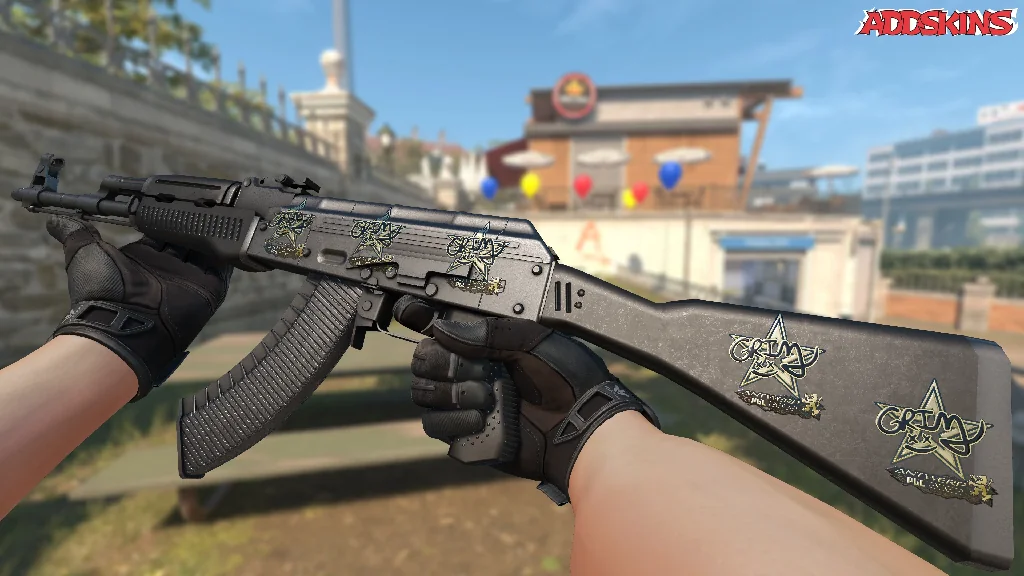 Sticker | Grim (Gold) | Antwerp 2022 inspecting