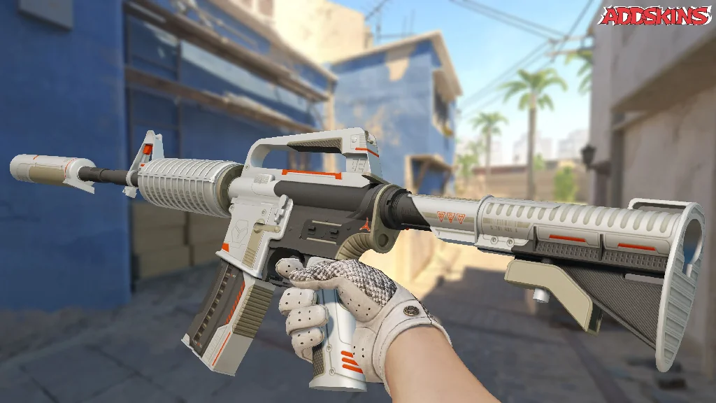 M4A1-S | Mecha Industries inspecting