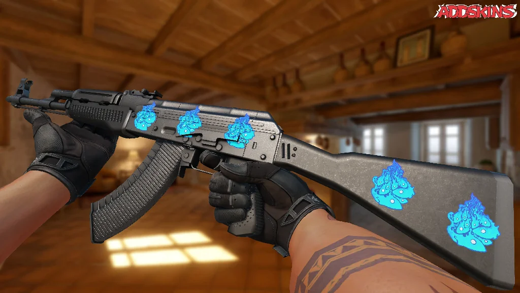 Sticker | Liquid Fire inspecting