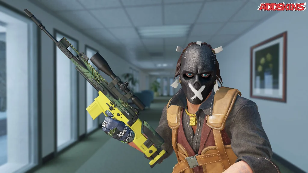 SCAR-20 | Jungle Slipstream pose-2