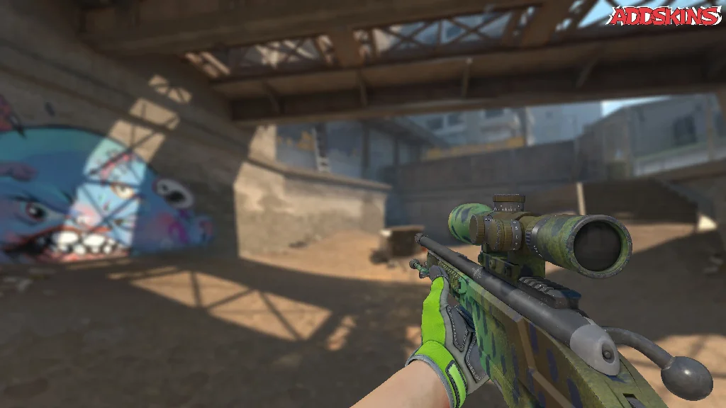 SSG 08 | Jungle Dashed holding