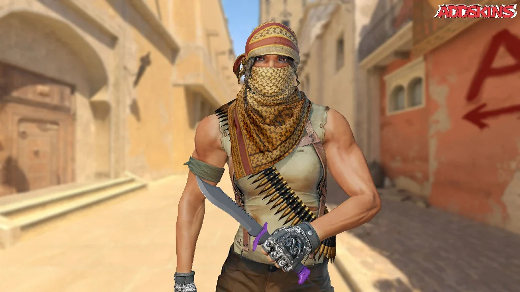 ★ Bowie Knife | Ultraviolet pose-1
