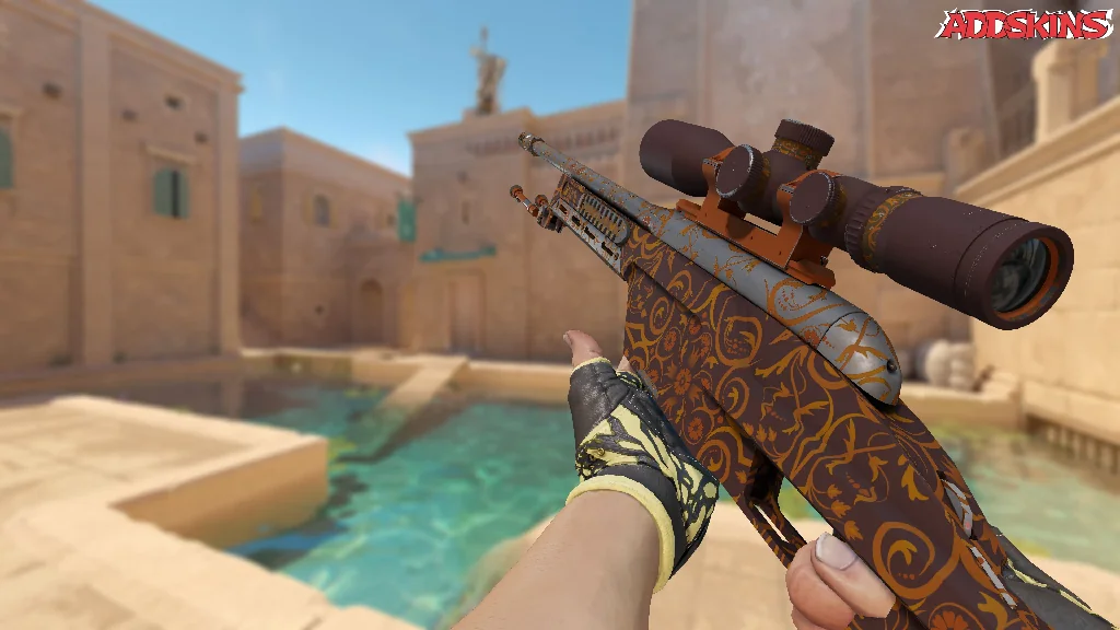 SSG 08 | Orange Filigree reloading