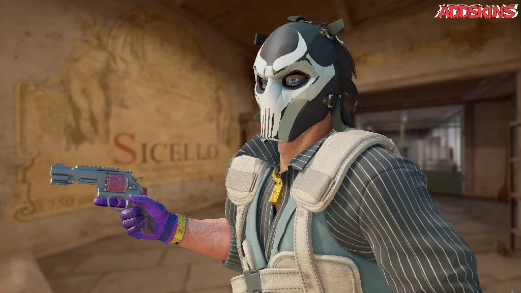 R8 Revolver | Mauve Aside pose-3