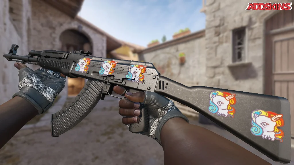Sticker | Unicorn inspecting