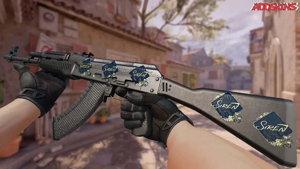Sticker | S1ren (Gold) | Rio 2022 inspecting