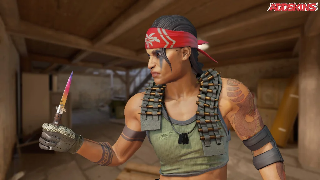 ★ Stiletto Knife | Fade pose-2