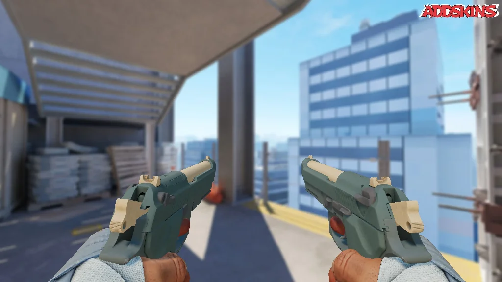 Dual Berettas | Contractor holding