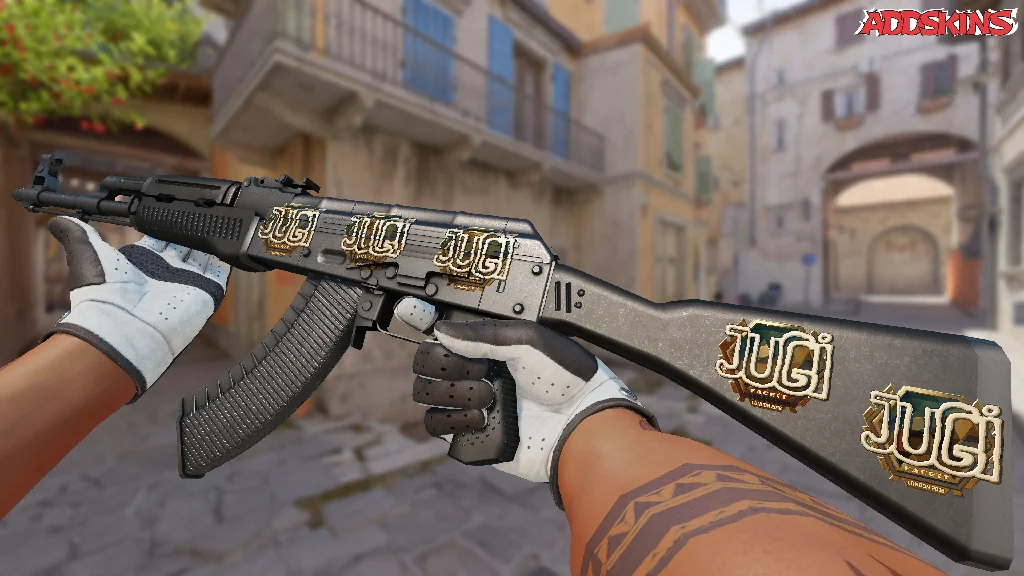 Sticker | JUGi (Gold) | London 2018 inspecting