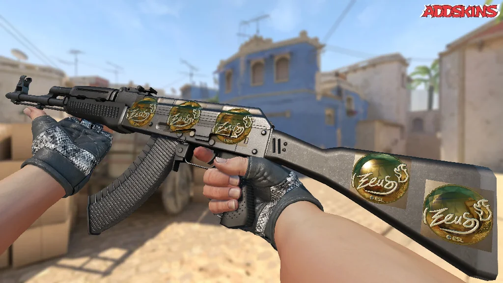 Sticker | Zeus (Gold) | Katowice 2019 inspecting