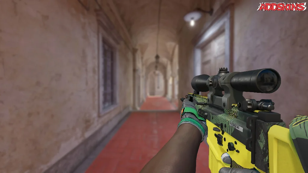 SCAR-20 | Jungle Slipstream holding