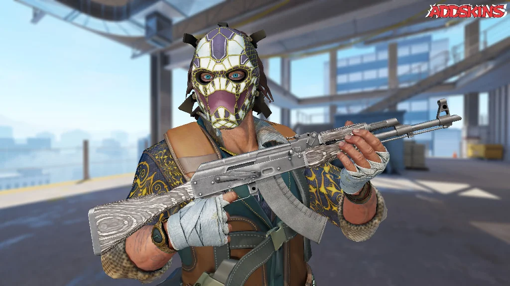 AK-47 | Black Laminate pose-1