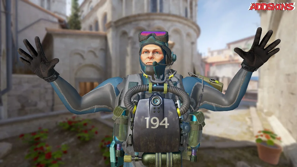 Cmdr. Frank 'Wet Sox' Baroud | SEAL Frogman pose-1