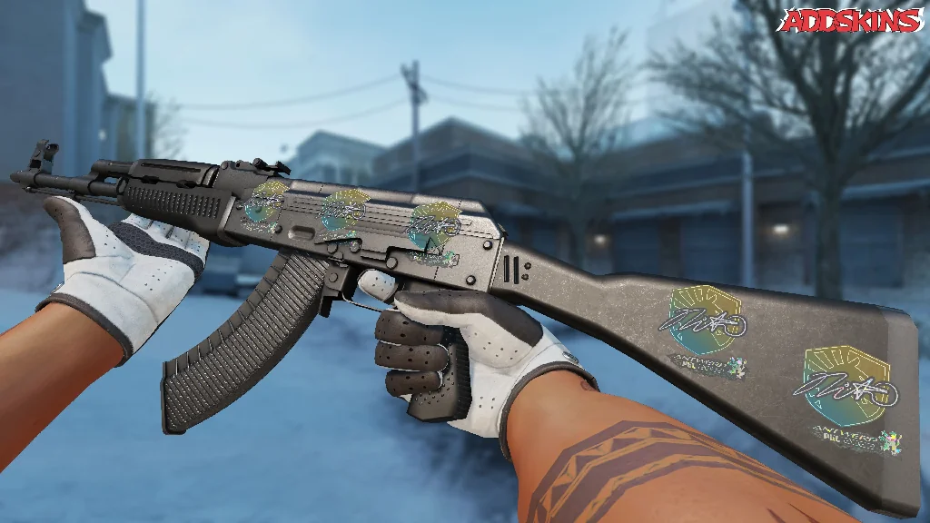 Sticker | nitr0 (Glitter) | Antwerp 2022 inspecting