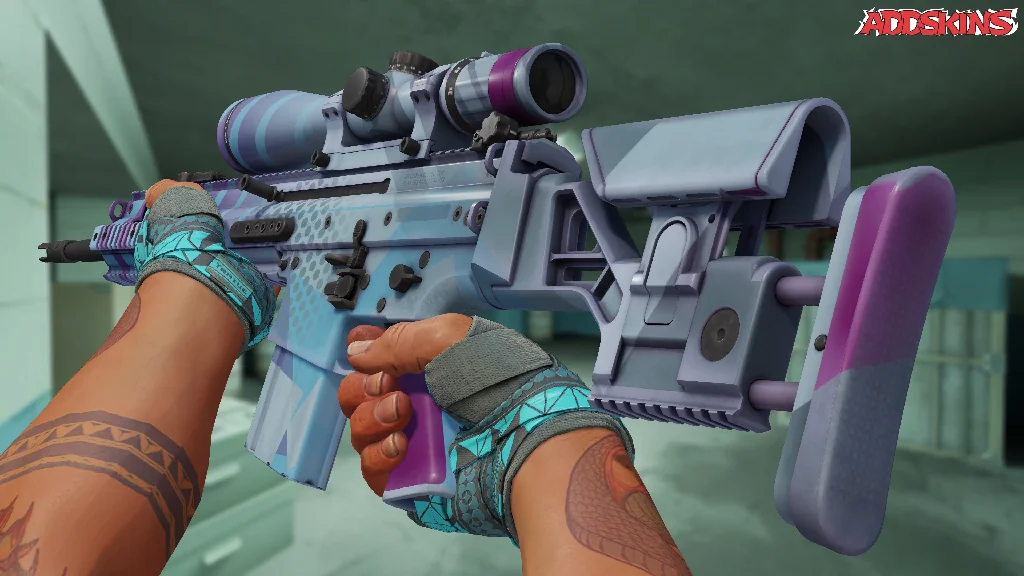 SCAR-20 | Wild Berry inspecting