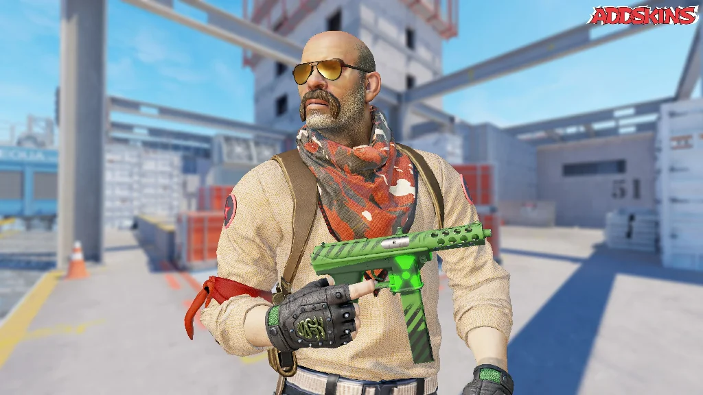 Tec-9 | Nuclear Threat pose-1