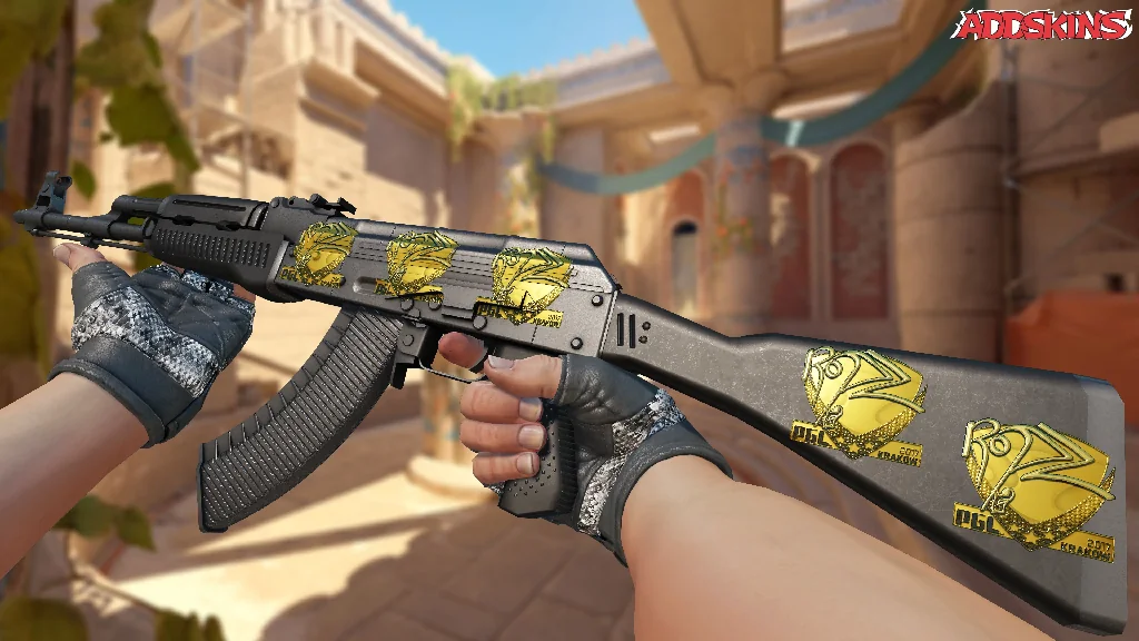 Sticker | ropz (Gold) | Krakow 2017 inspecting