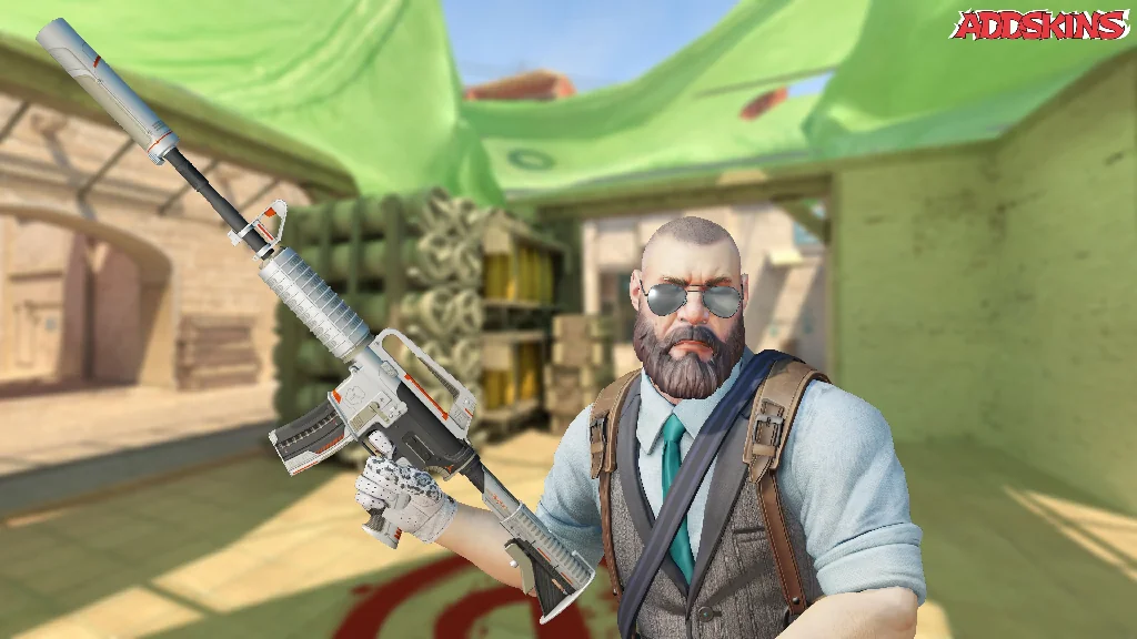M4A1-S | Mecha Industries pose-2