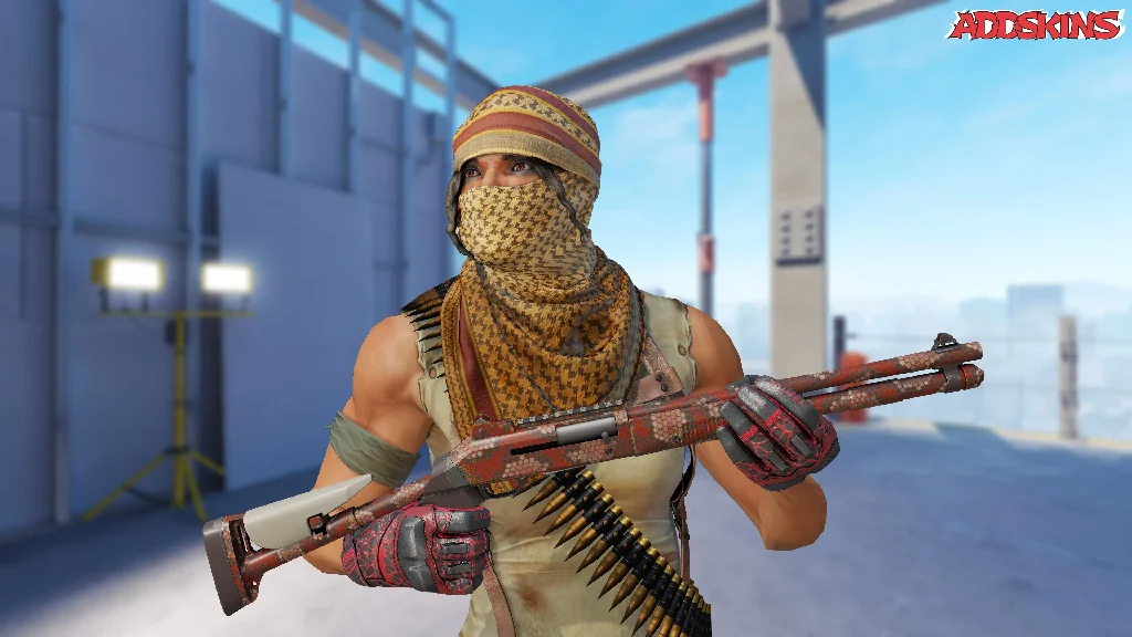 XM1014 | Red Python pose-1