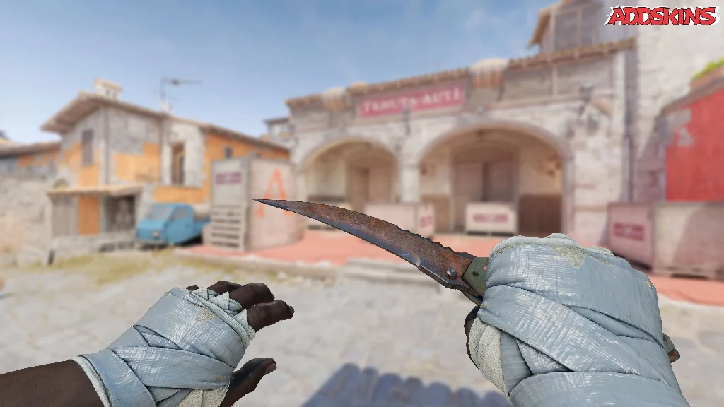 ★ Flip Knife | Rust Coat holding