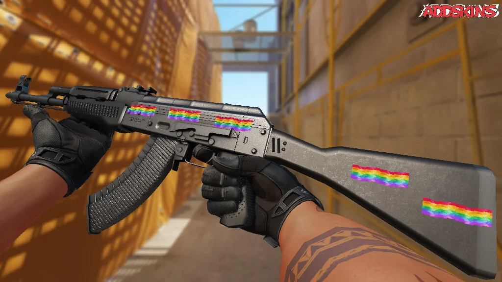 Sticker | Rainbow Route (Holo) inspecting