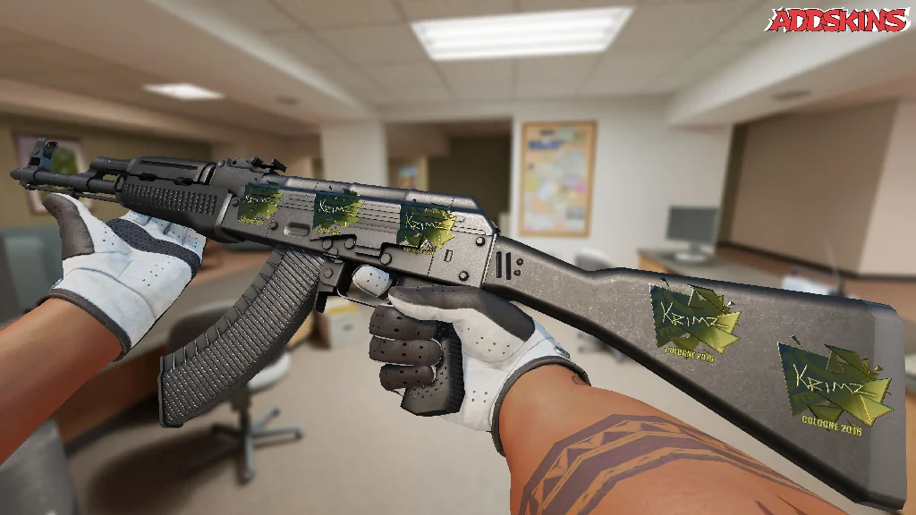 Sticker | KRIMZ (Gold) | Cologne 2016 inspecting