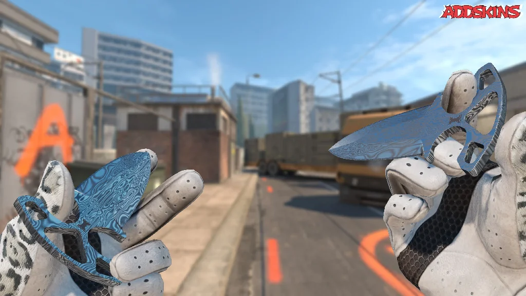 ★ Shadow Daggers | Damascus Steel inspecting