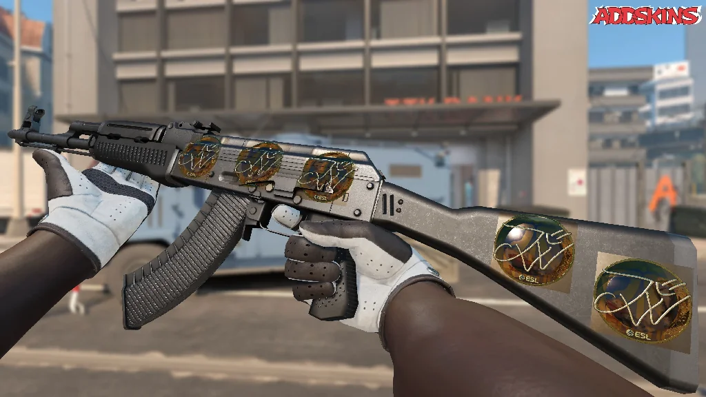 Sticker | JW (Gold) | Katowice 2019 inspecting