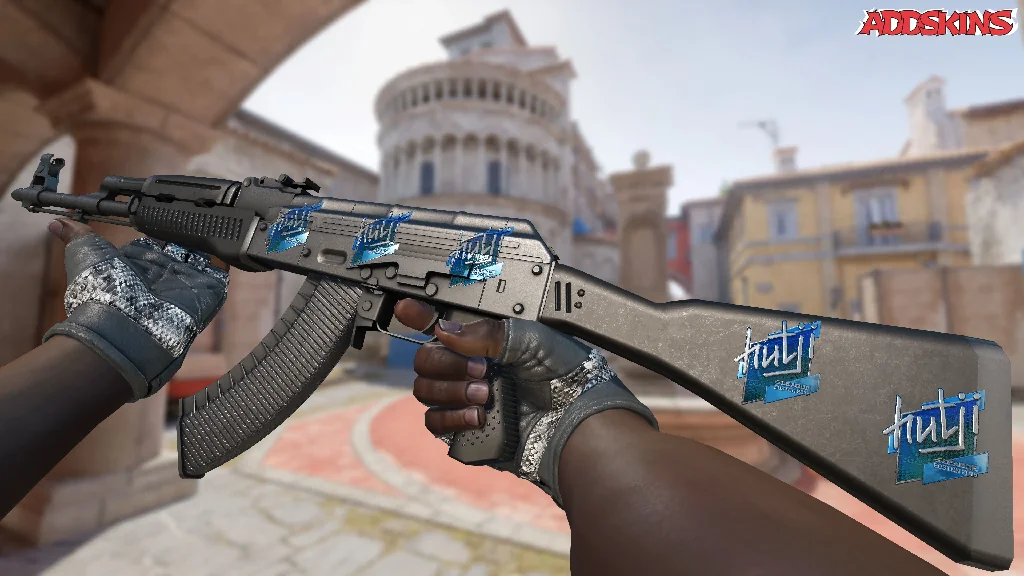 Sticker | hutji (Foil) | Boston 2018 inspecting