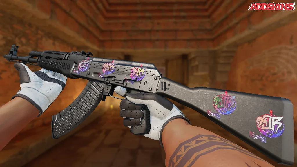 Sticker | sk0R (Holo) | Paris 2023 inspecting