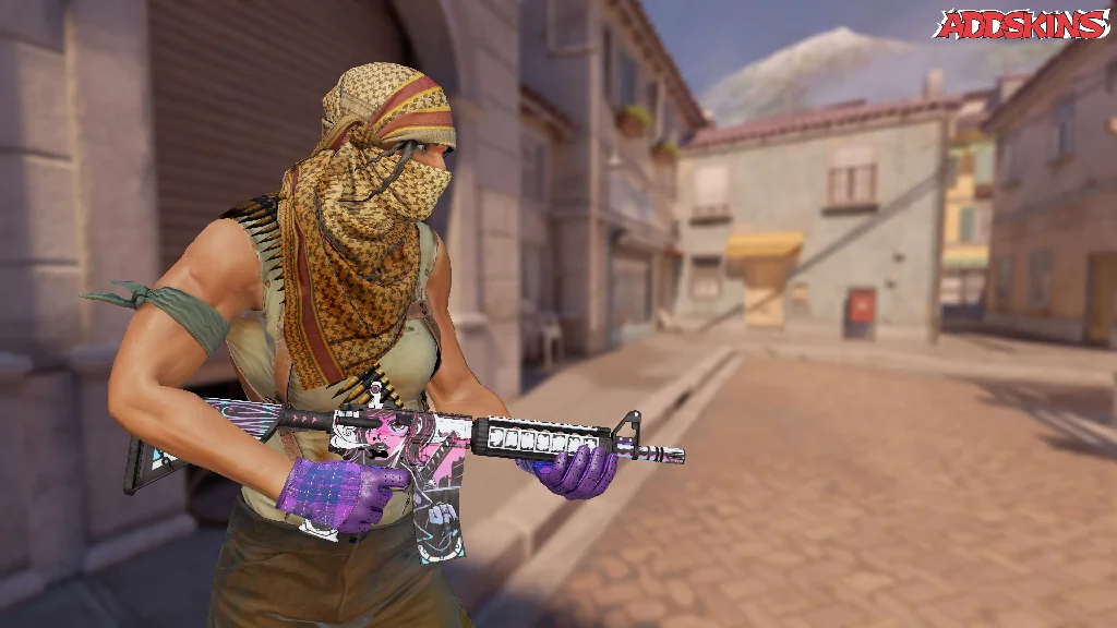 M4A4 | Neo-Noir pose-3