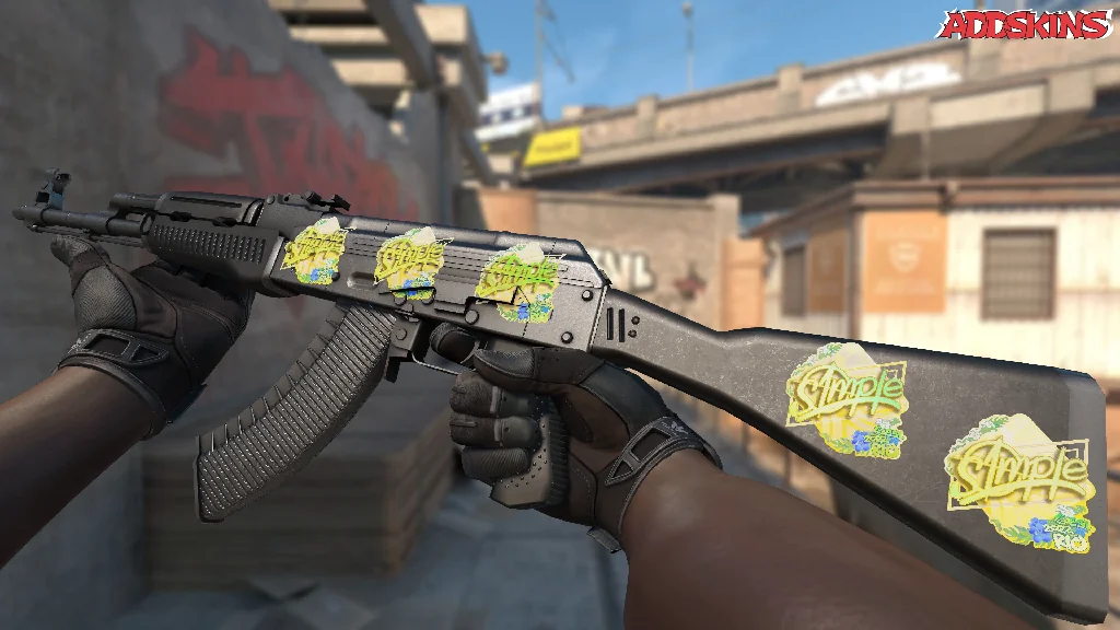 Sticker | s1mple (Holo) | Rio 2022 inspecting
